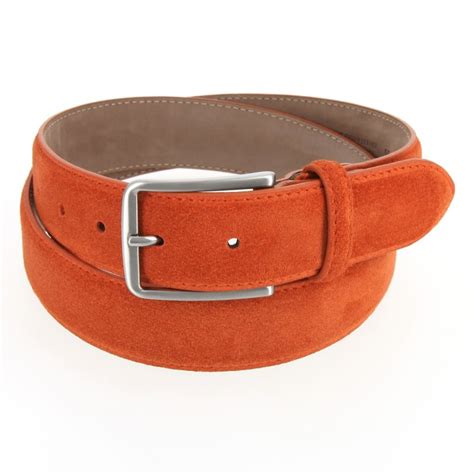 Men's Orange Belts .